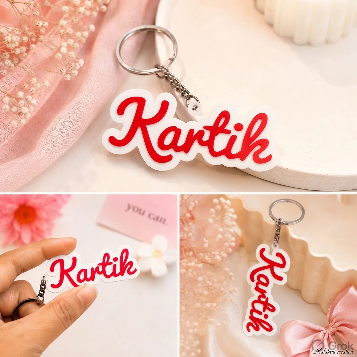 Customised Name Keychains